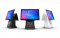 POS терминал iMIN D4 dual + принтер  (дисплей15.6 дюймів + 10.1 дюймів)
